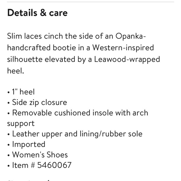 Bórn “Bessie” Booties in taupe distressed leather. Size 9.5 Medium. - Picture 6 of 6